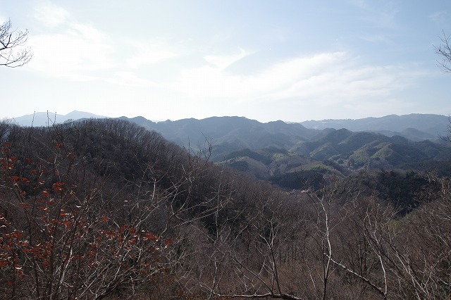 ゴリラ山山頂からの展望