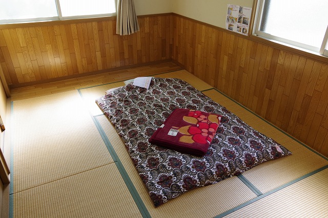 介山荘の部屋
